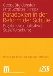 Cover von Paradoxien in der Reform der Schule