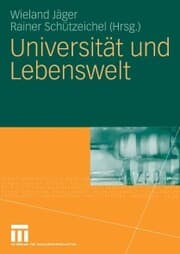 Cover von Universität und Lebenswelt