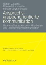 Cover von Anspruchsgruppenorientierte Kommunikation