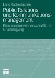 Cover von Public Relations und Kommunikationsmanagement