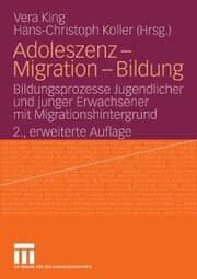 Cover von Adoleszenz - Migration - Bildung