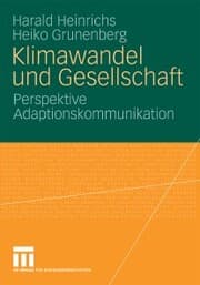 Cover von Klimawandel und Gesellschaft