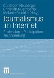 Cover von Journalismus im Internet