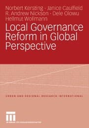 Cover von Local Governance Reform in Global Perspective