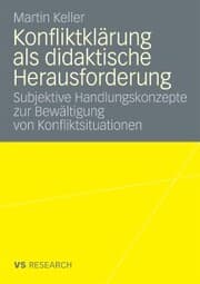 Cover von Konfliktklärung als didaktische Herausforderung