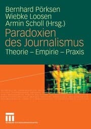 Cover von Paradoxien des Journalismus