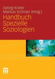 Cover von Handbuch Spezielle Soziologien