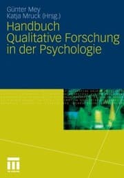 Cover von Handbuch Qualitative Forschung in der Psychologie