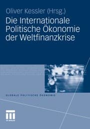 Cover von Die Internationale Politische Ökonomie der Weltfinanzkrise