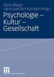 Cover von Psychologie - Kultur - Gesellschaft