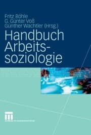 Cover von Handbuch Arbeitssoziologie