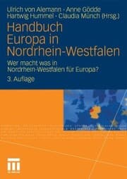 Cover von Handbuch Europa in Nordrhein-Westfalen