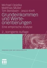 Cover von Grundeinkommen und Werteorientierungen