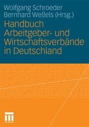 Cover von Handbuch Arbeitgeber- und Wirtschaftsverbände in Deutschland