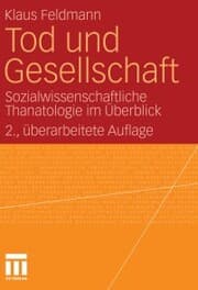Cover von Tod und Gesellschaft