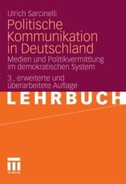 Cover von Politische Kommunikation in Deutschland