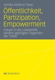 Cover von Öffentlichkeit, Partizipation, Empowerment