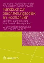 Cover von Handbuch zur Gleichstellungspolitik an Hochschulen