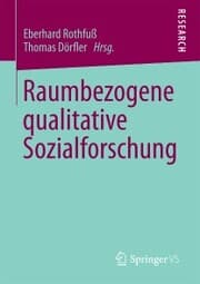 Cover von Raumbezogene qualitative Sozialforschung