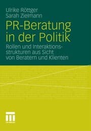Cover von PR-Beratung in der Politik