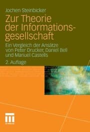 Cover von Zur Theorie der Informationsgesellschaft
