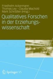 Cover von Qualitatives Forschen in der Erziehungswissenschaft