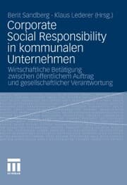 Cover von Corporate Social Responsibility in kommunalen Unternehmen