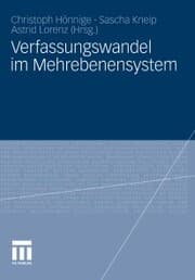 Cover von Verfassungswandel im Mehrebenensystem