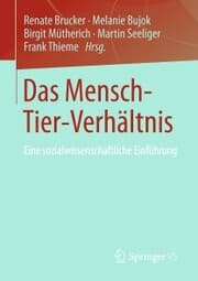 Cover von Das Mensch-Tier-Verhältnis