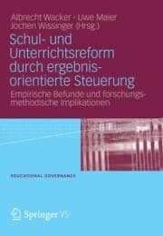 Cover von Schul- und Unterrichtsreform durch ergebnisorientierte Steuerung