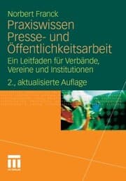 Cover von Praxiswissen Presse- und Öffentlichkeitsarbeit