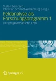 Cover von Feldanalyse als Forschungsprogramm 1