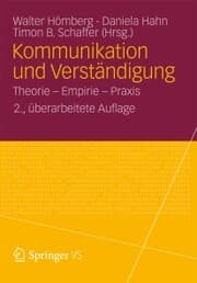 Cover von Kommunikation und Verständigung
