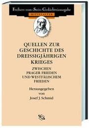 Cover von Quellen zur Geschichte des Dreißigjährigen Krieges