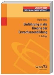 Cover von Einführung in die Theorie der Erwachsenenbildung