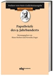 Cover von Papstbriefe des 9. Jahrhunderts