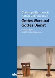 Cover von Gottes Wort und Gottes Dienst