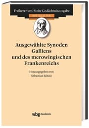 Cover von Ausgewählte Synoden Galliens und des merowingischen Frankenreichs