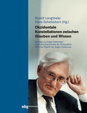Cover von Okzidentale Konstellationen zwischen Glauben und Wissen