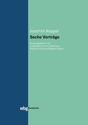 Cover von Sechs Vorträge