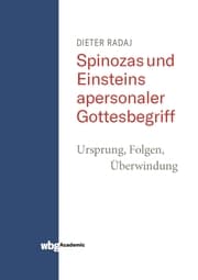 Cover von Spinozas und Einsteins apersonaler Gottesbegriff