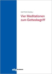 Cover von Vier Meditationen zum Gottesbegriff