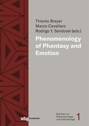 Cover von Phenomenology of Phantasy and Emotion