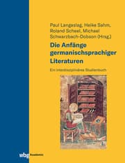 Cover von Die Anfänge germanischsprachiger Literaturen