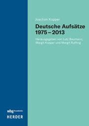 Cover von Deutsche Aufsätze 1975-2013