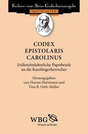 Cover von Codex epistolaris Carolinus