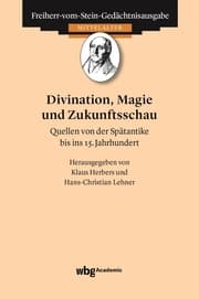 Cover von Divination, Magie und Zukunftsschau