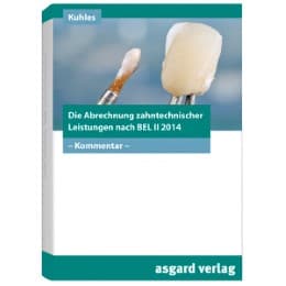 Cover von Die Abrechnung zahntechnischer Leistungen nach BEL II-2014