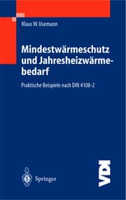 Cover von Mindestwärmeschutz und Jahresheizwärmebedarf