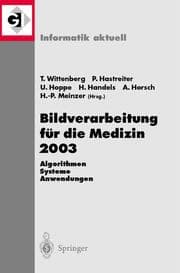 Cover von Bildverarbeitung für die Medizin